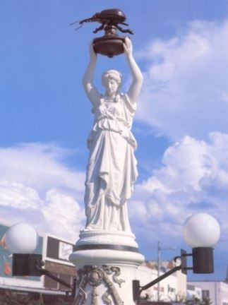 Boll Weevil Monument in Enterprise, Alabama