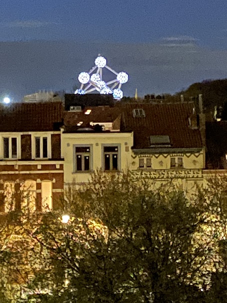 Atomic Energy Monument in Brussels